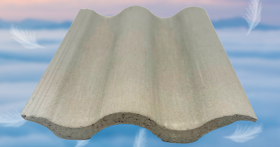 Telha de concreto modelo Slim Vilhena